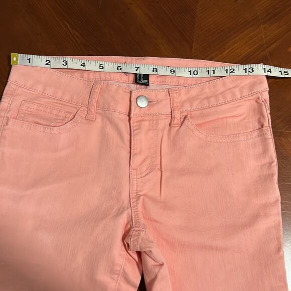 Forever 21 Peach Stretch Denim Skinny Jeans Size 25 - Picture 5 of 8
